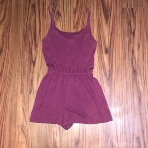 Maroon H&M Romper